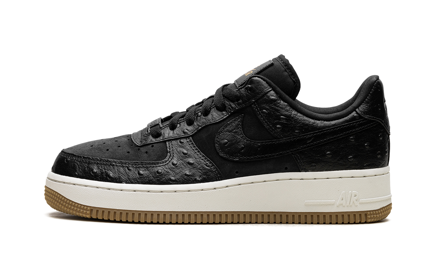 Air Force 1 Low '07 WMNS Black Ostrich