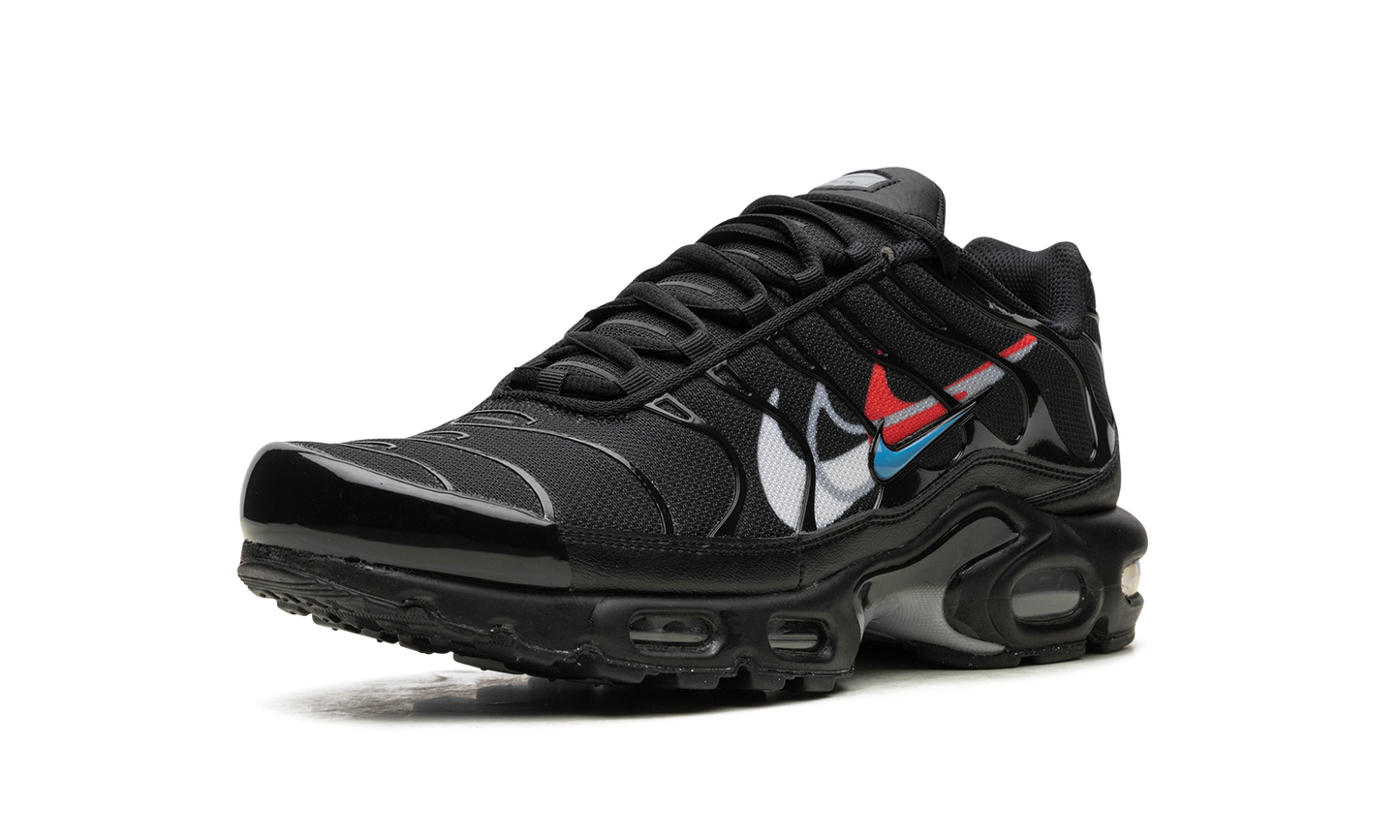 Air Max Plus Multi Swoosh Black Bright Crimson