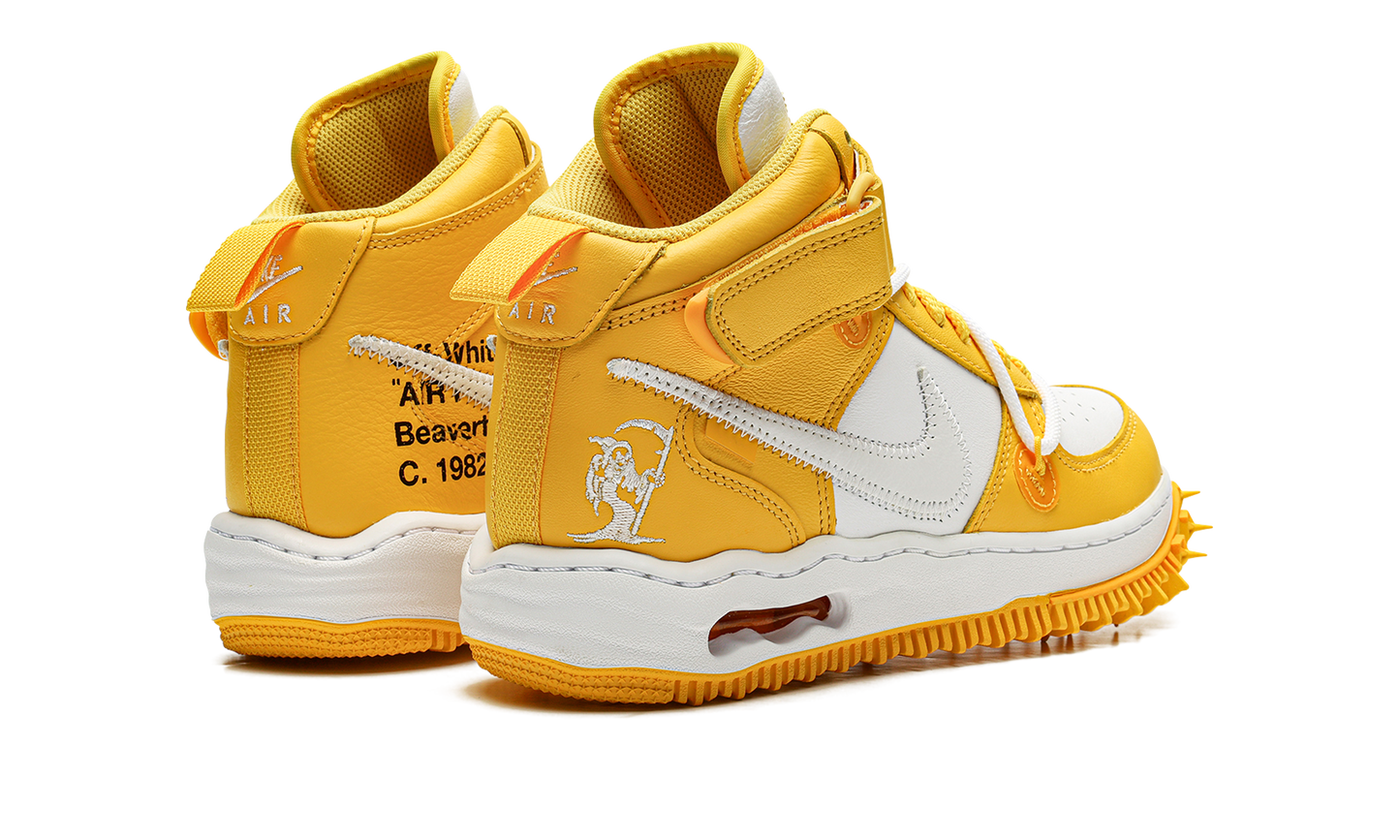 Air Force 1 Mid Off-White - Varsity Maize