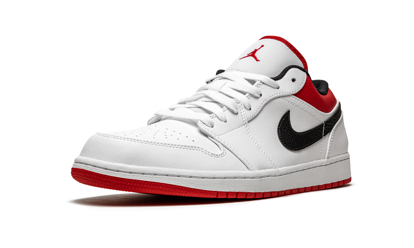 Air Jordan 1 Low White University Red