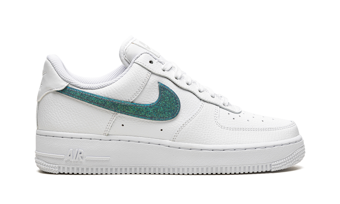 AIR FORCE 1 '07 ESS WMNS Glitter Swoosh - Celery