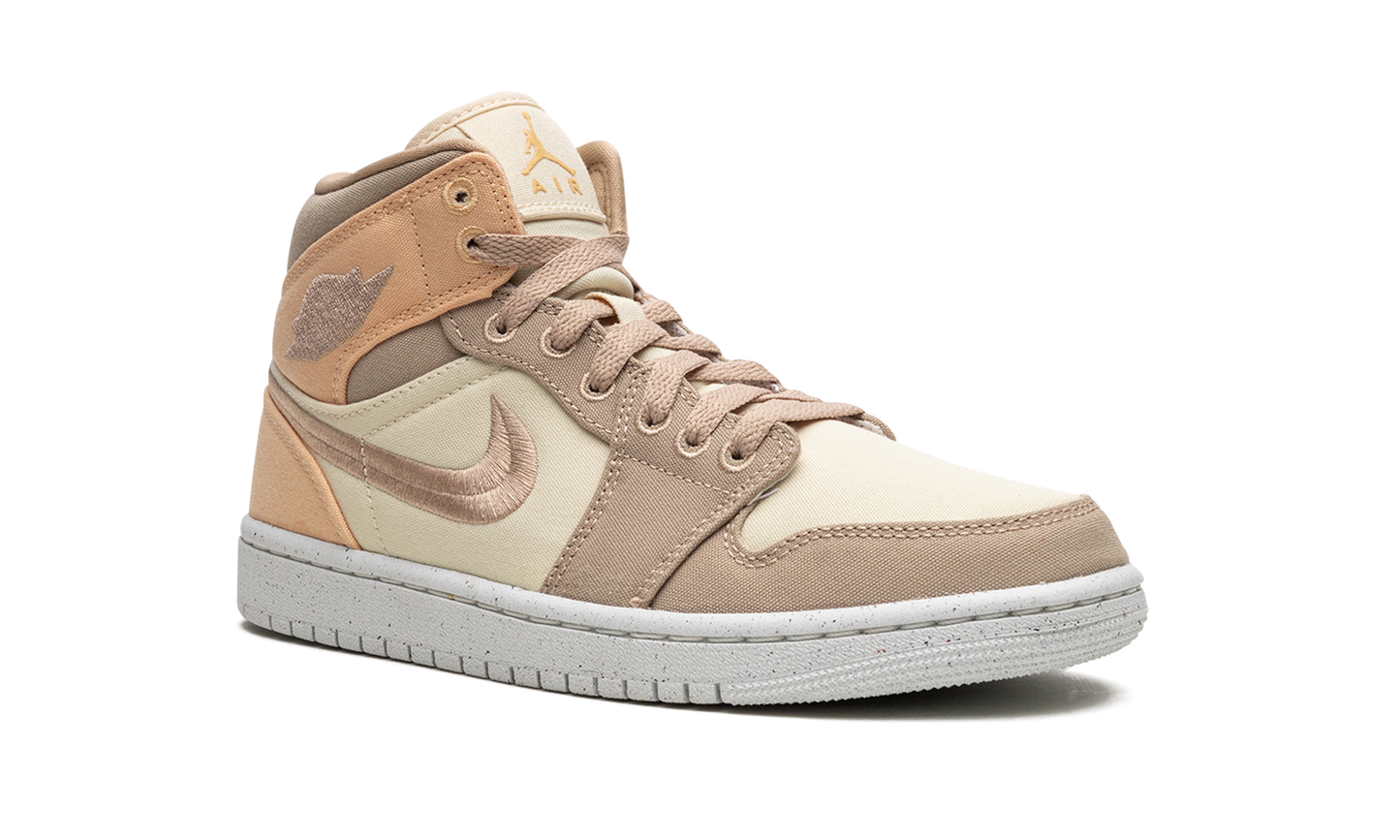 AIR JORDAN 1 MID SE WMNS Canvas Khaki