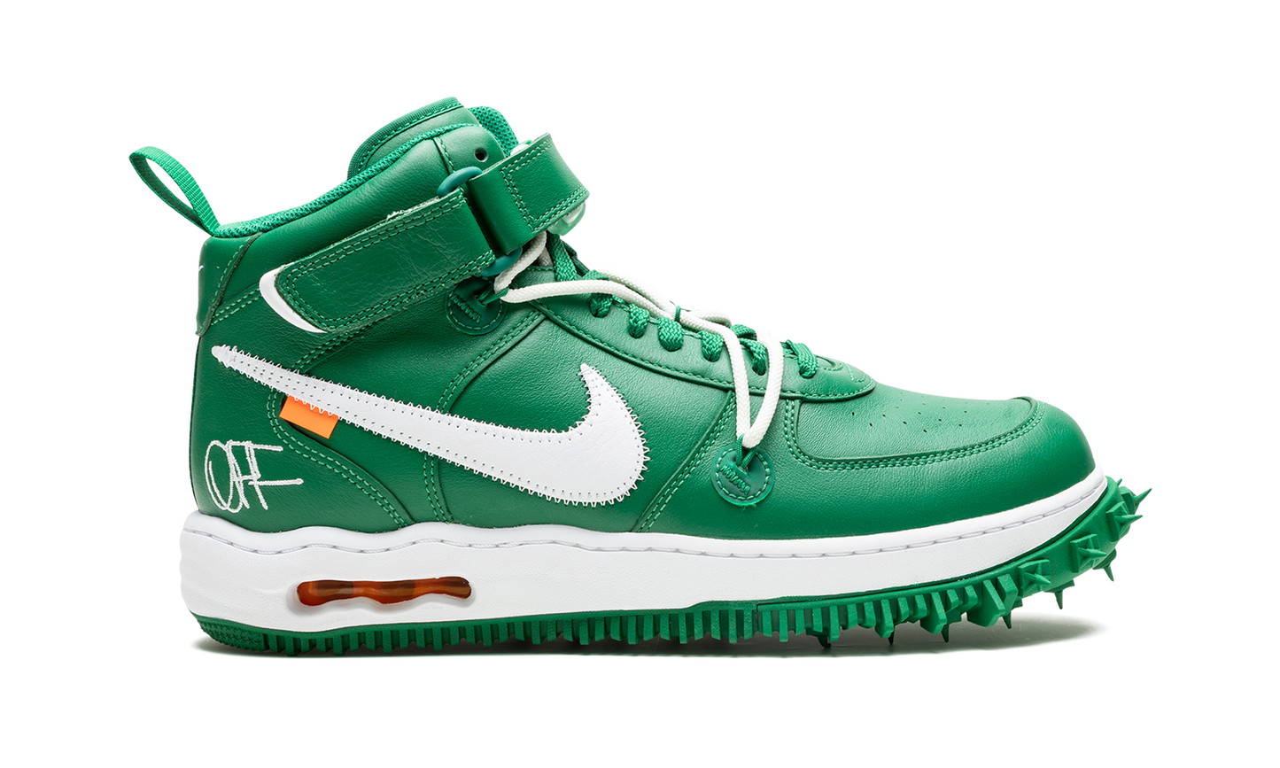 Air Force 1 Mid Off-White - Pine Green
