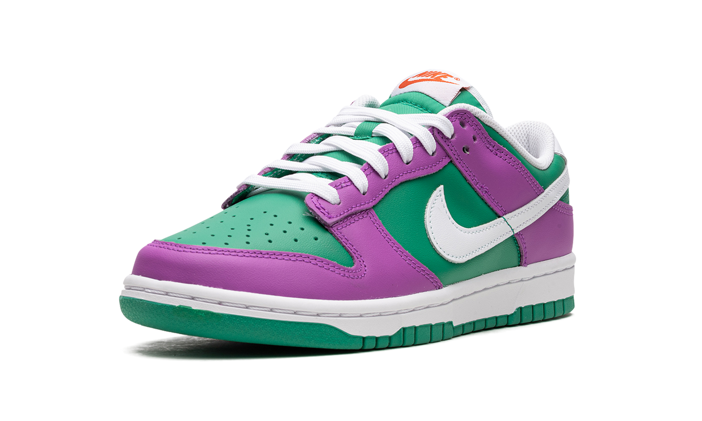 DUNK LOW WMNS Green Fuchsia