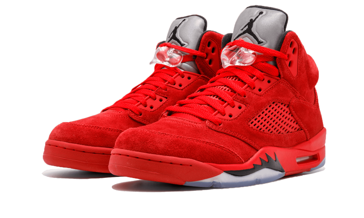 Air Jordan 5 Retro Red Suede