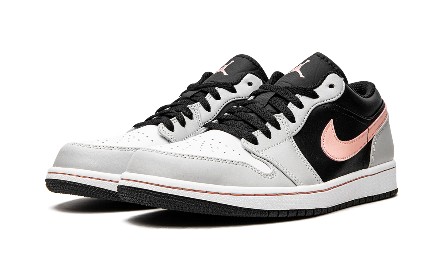 Air Jordan 1 Low Black Grey Coral