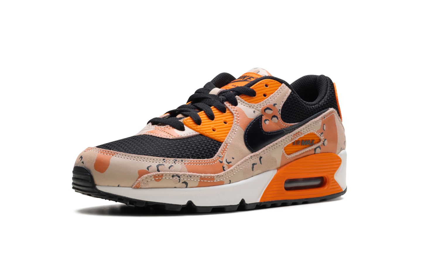 Air Max 90 Premium Bio Beige / Safety Orange / Phantom / Black