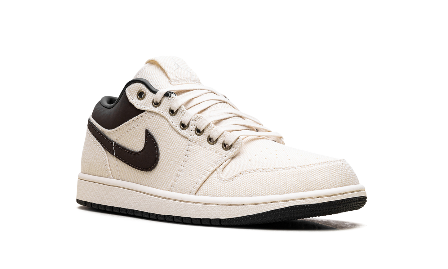 Air Jordan 1 Low Premium Pale Ivory Baroque Brown