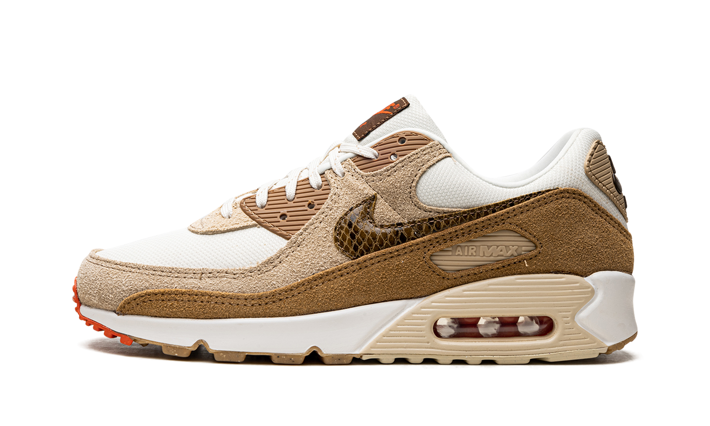 AIR MAX 90 WMNS Pale Ivory Snakeskin Swoosh