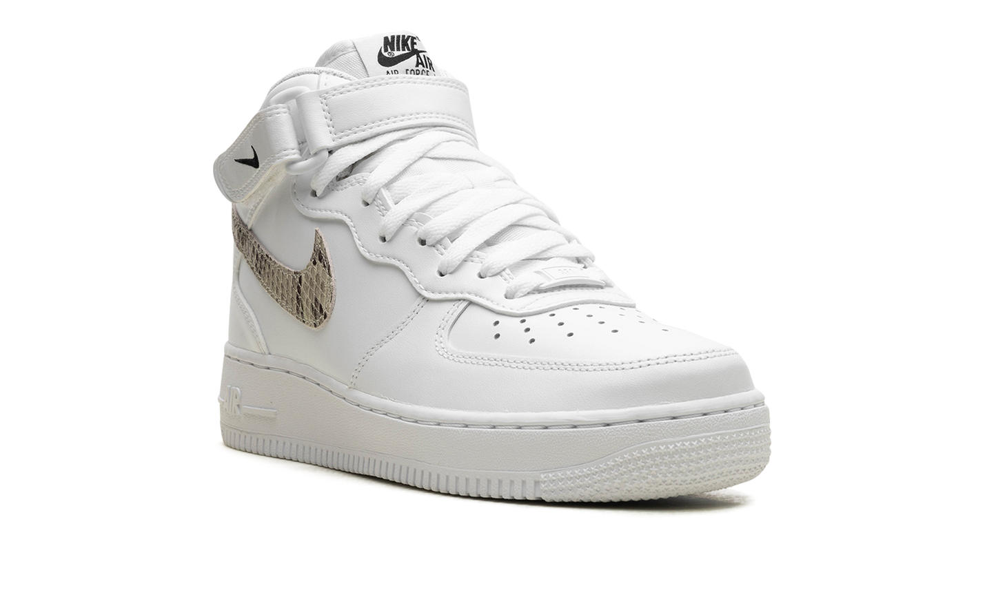 AIR FORCE 1 '07 MID WMNS White Snake Swoosh