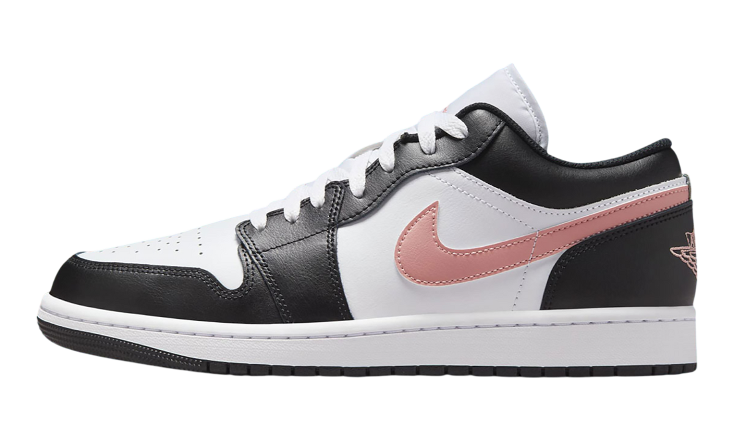 Air Jordan 1 Low Black Rust Pink