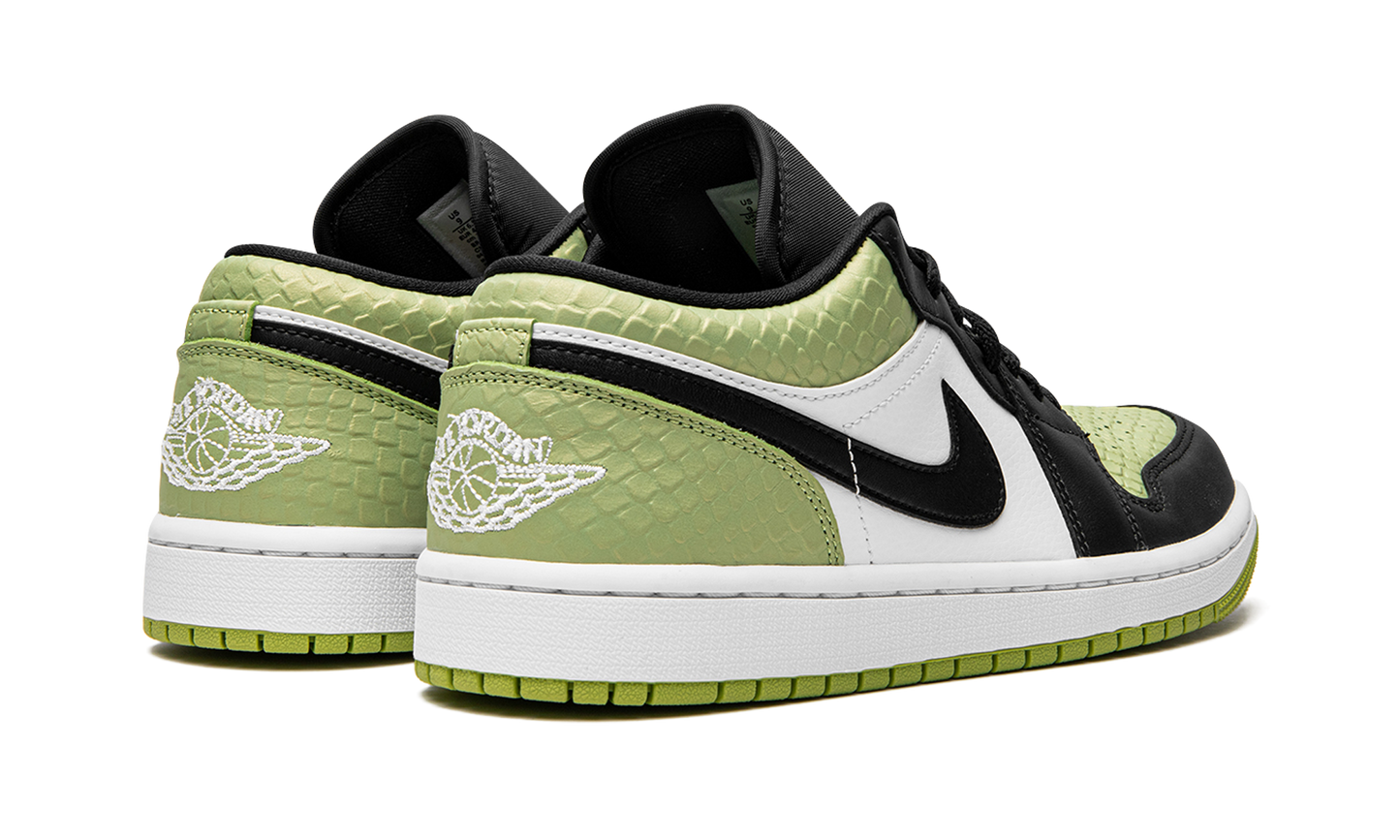 AIR JORDAN 1 LO SE WMNS Vivid Green Snakeskin
