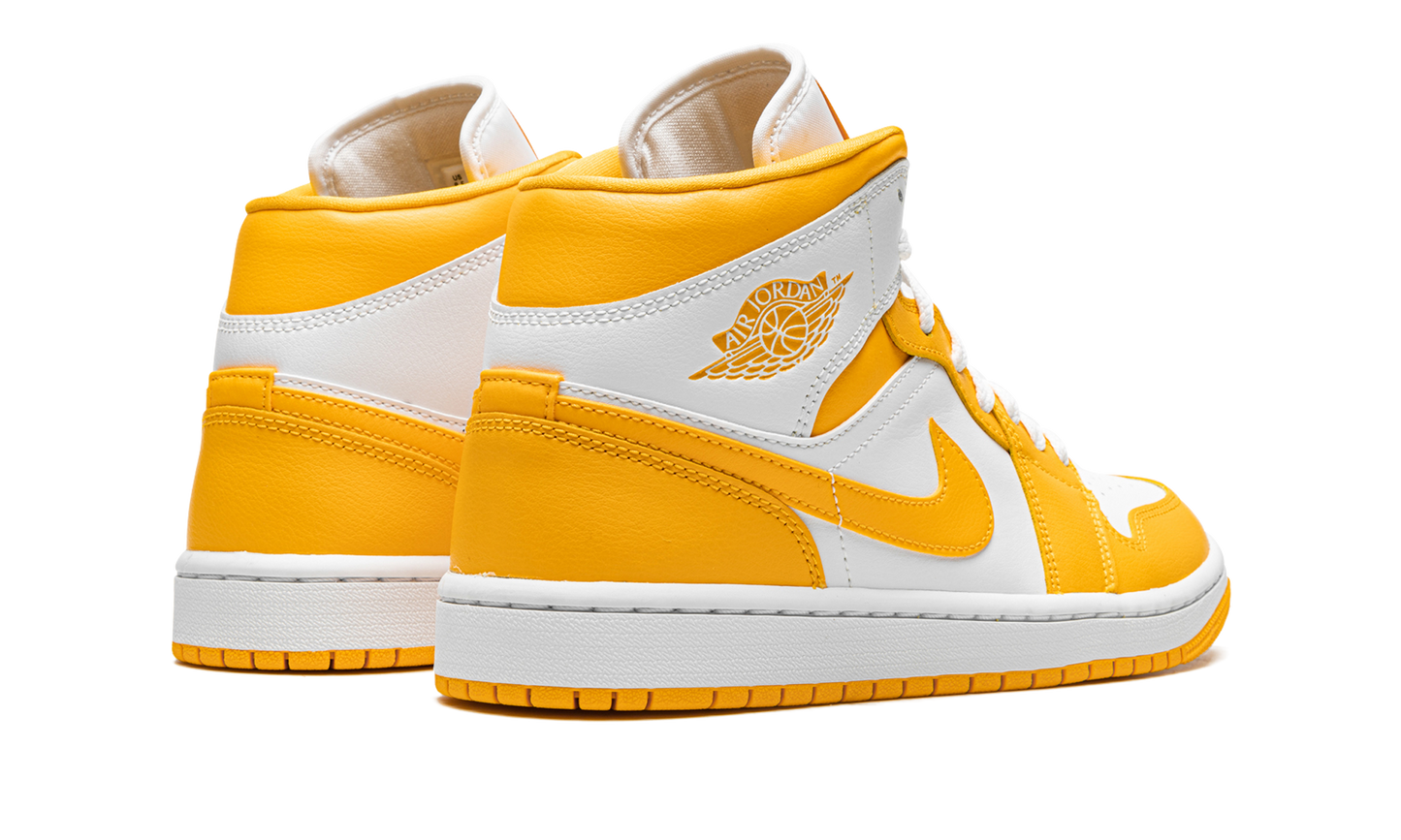 JORDAN 1 MID WMNS White / University Gold
