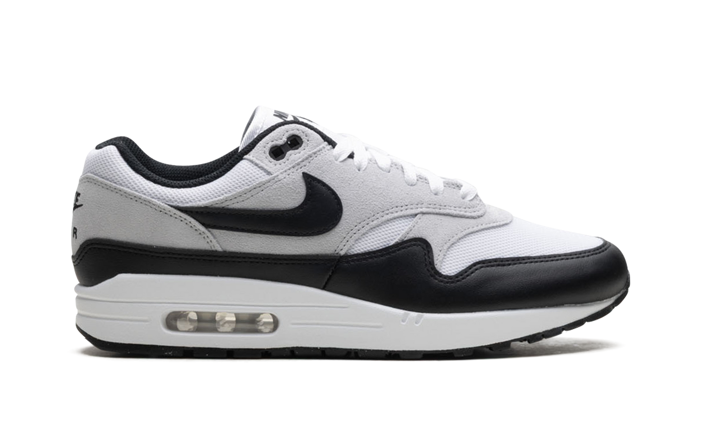 Air Max 1 Essential White Pure Platinum Black