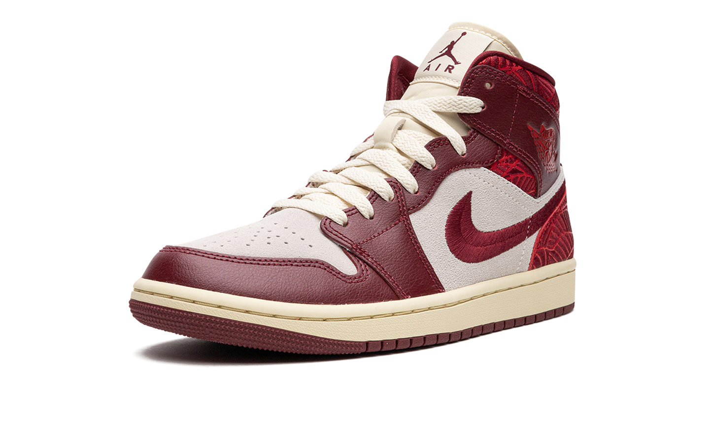 AIR JORDAN 1 MID WMNS Tiki Leaf