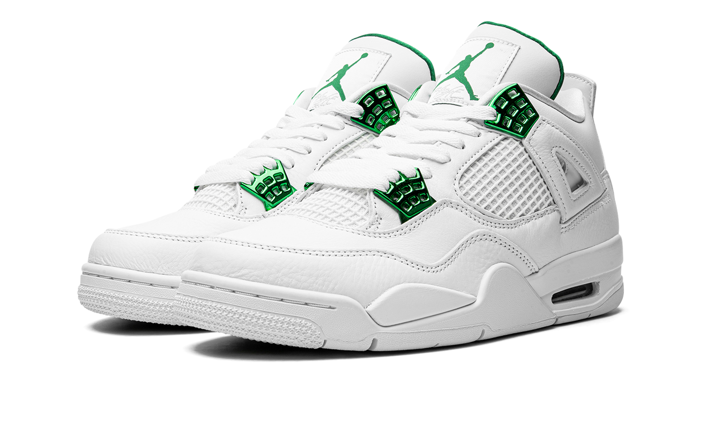 Air Jordan 4 Retro Metallic Pack - Pine Green