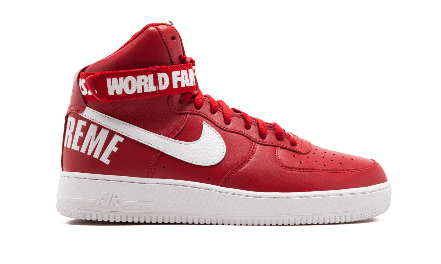 Air Force 1 High Supreme SP Red