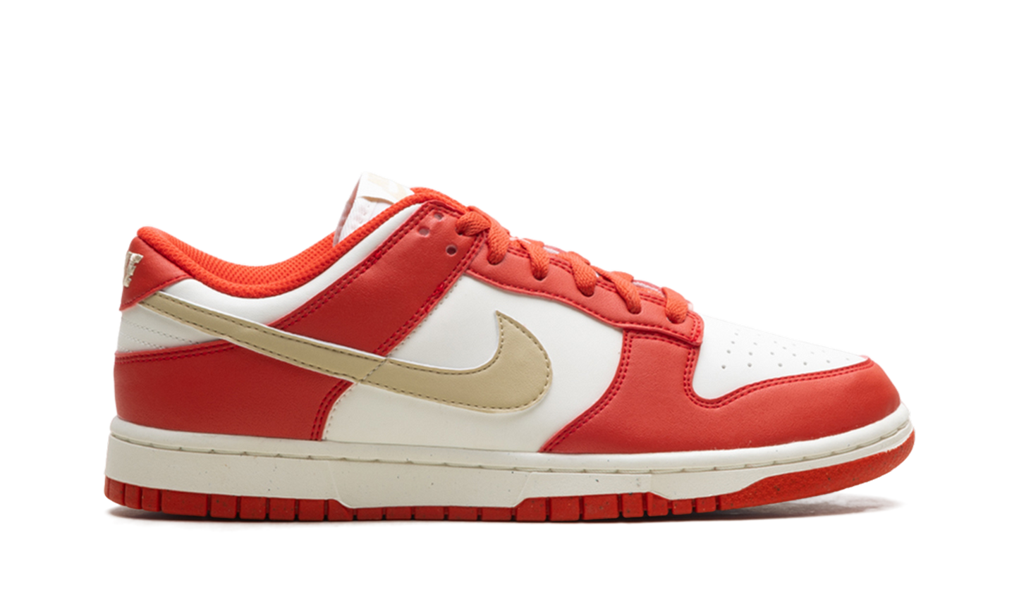 Dunk Low Next Nature WMNS Light Crimson Team Gold