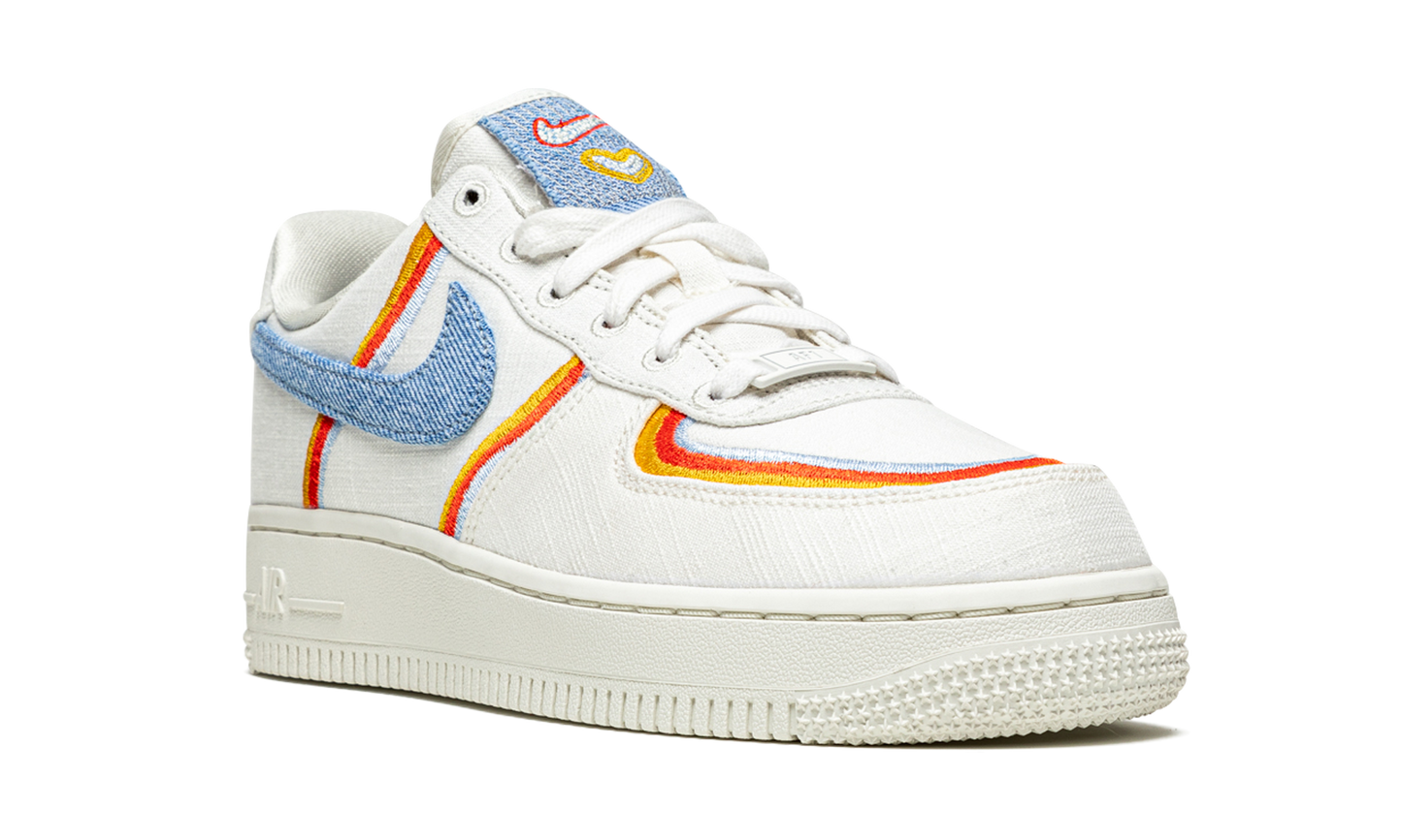 AIR FORCE 1 '07 LV8 MNS WMNS Denim Swoosh