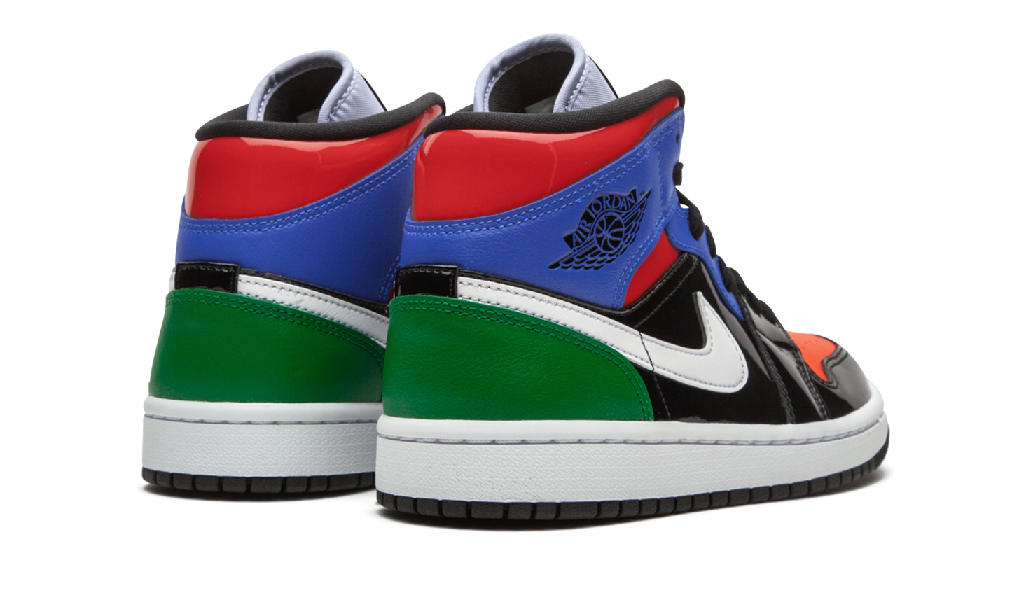 AIR JORDAN 1 MID SE WMNS Multicolor Patent