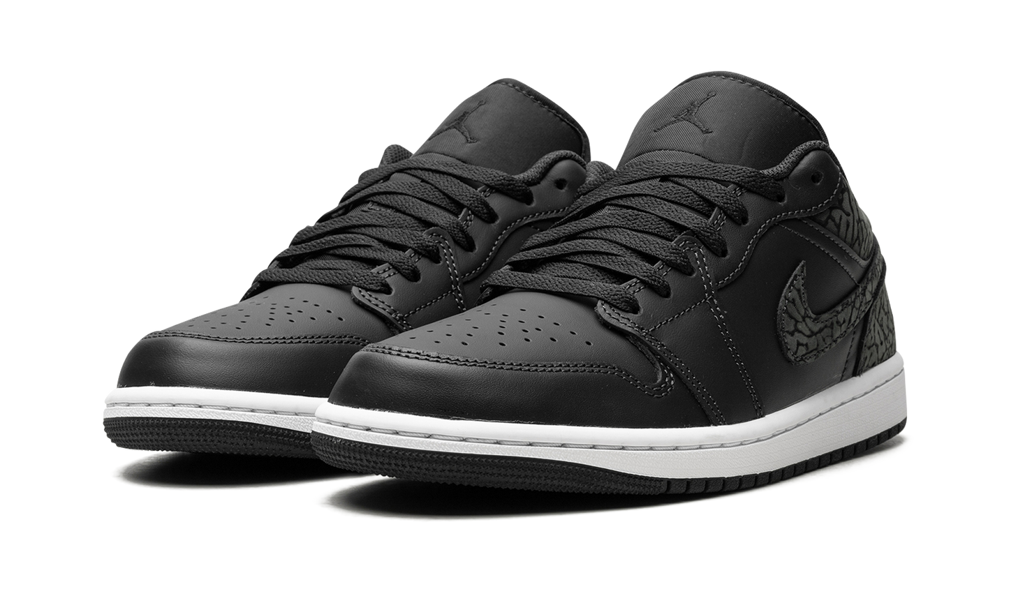 Air Jordan 1 Low Black Elephant