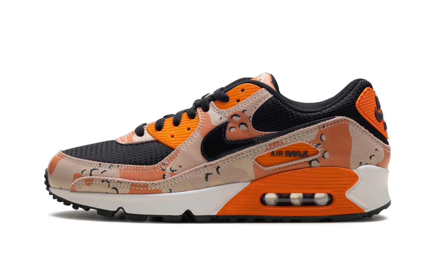 Air Max 90 Premium Bio Beige / Safety Orange / Phantom / Black