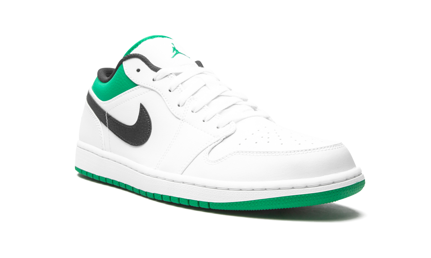 Air Jordan 1 Low White / Lucky Green