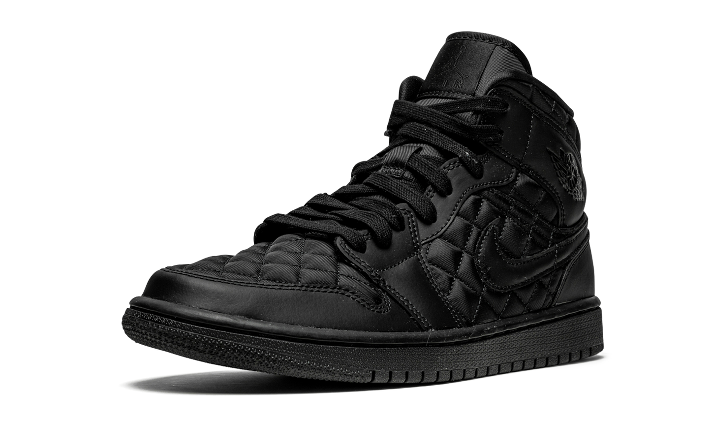 AIR JORDAN 1 MID QUILTED WMNS Black