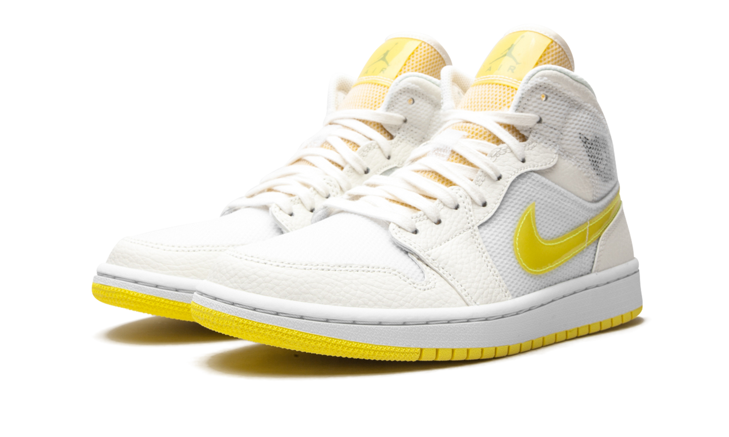 AIR JORDAN 1 MID SE WMNS Voltage Yellow