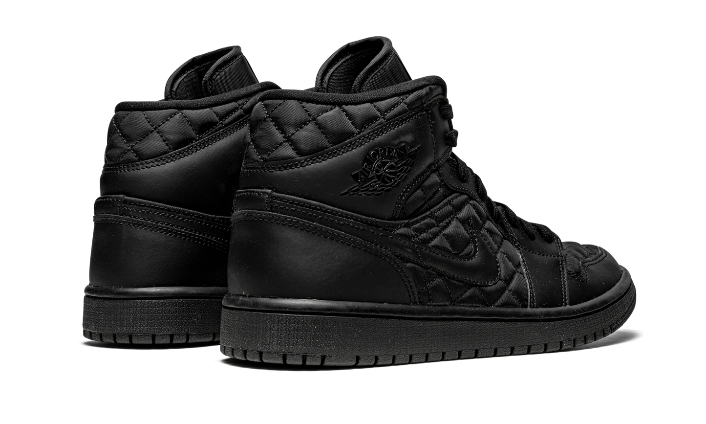 AIR JORDAN 1 MID QUILTED WMNS Black
