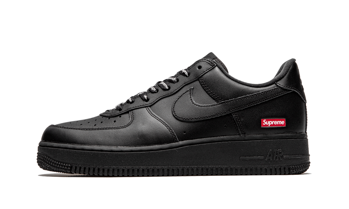 Air Force 1 Low Supreme - Mini Box Logo Black