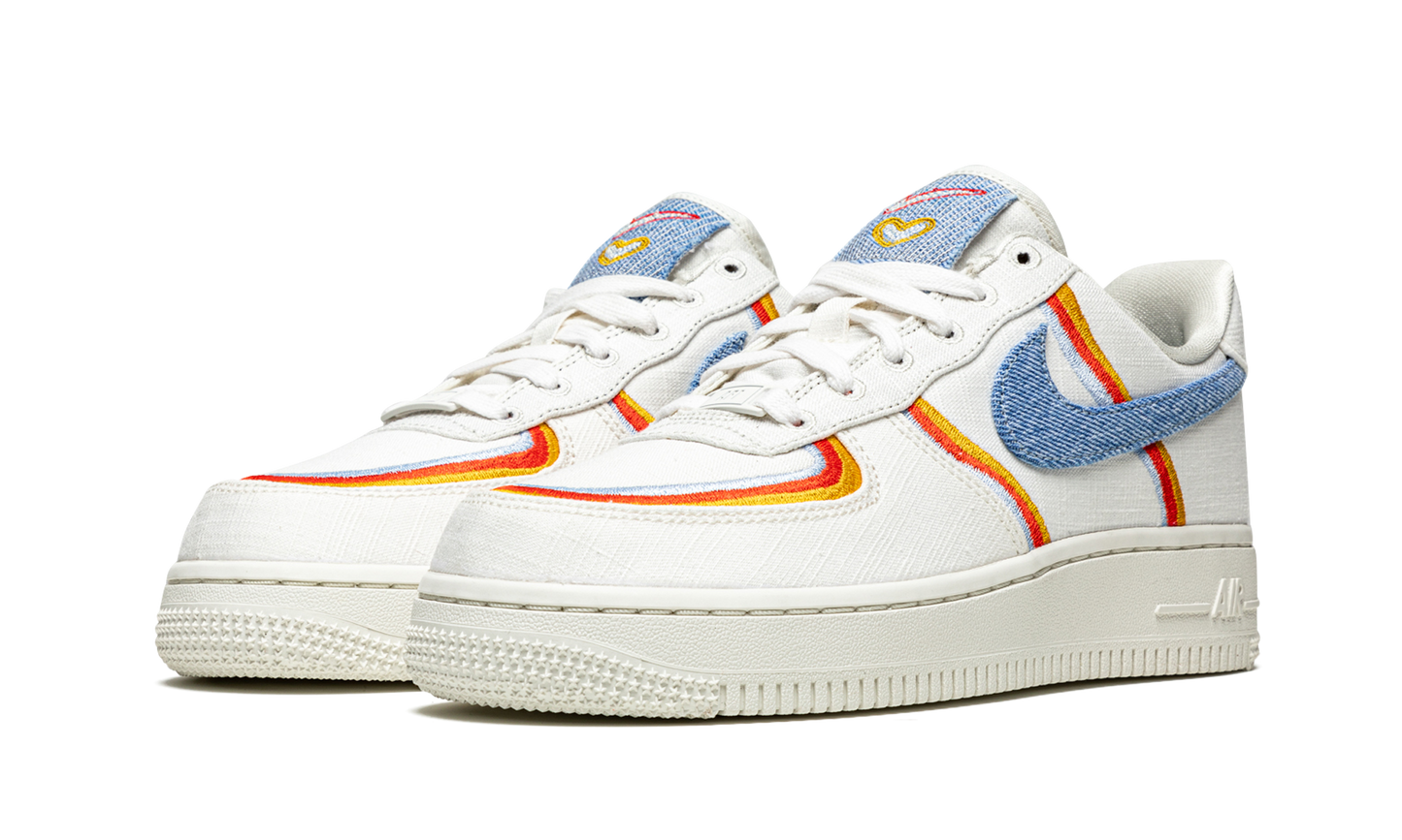 AIR FORCE 1 '07 LV8 MNS WMNS Denim Swoosh