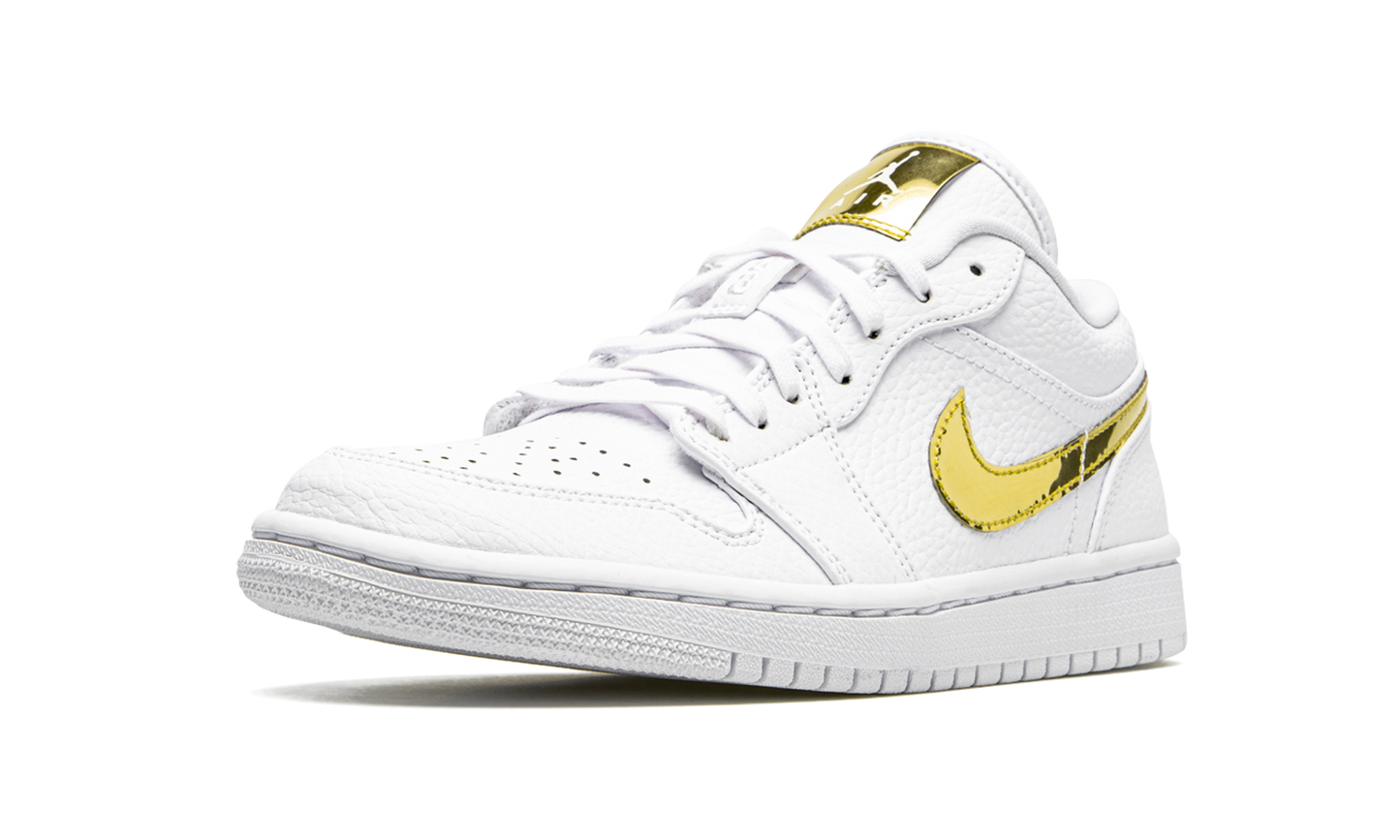 AIR JORDAN 1 LO SE WMNS White Metallic Gold