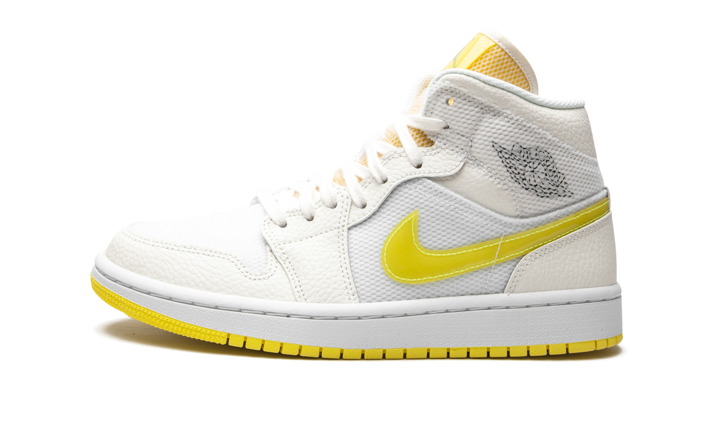 AIR JORDAN 1 MID SE WMNS Voltage Yellow