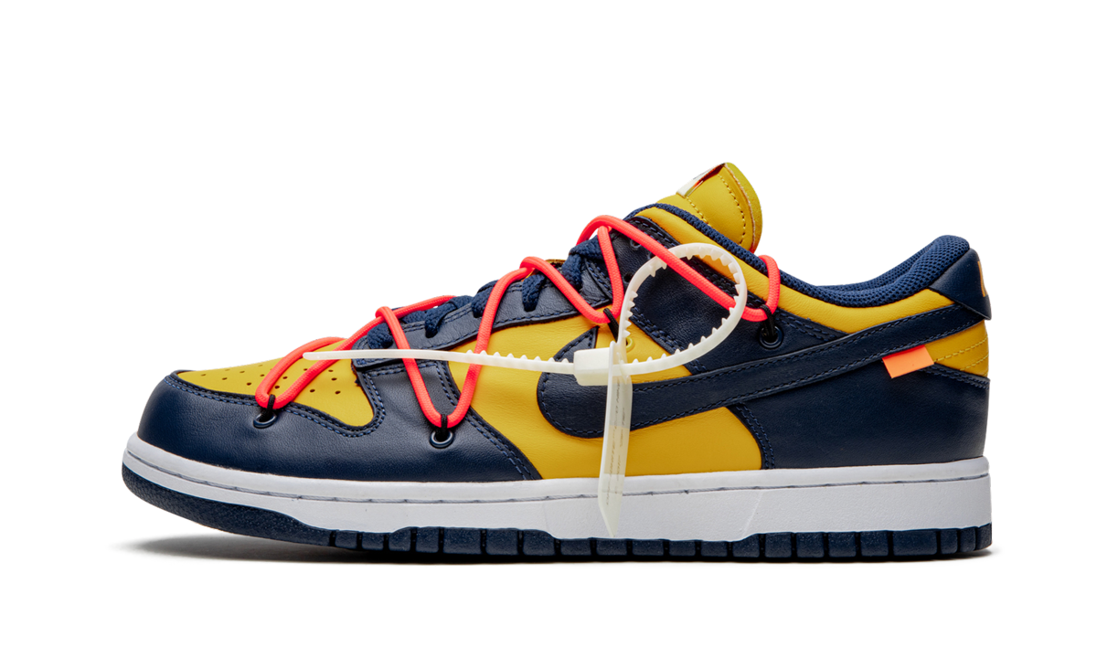 Dunk Low Off-White - University Gold