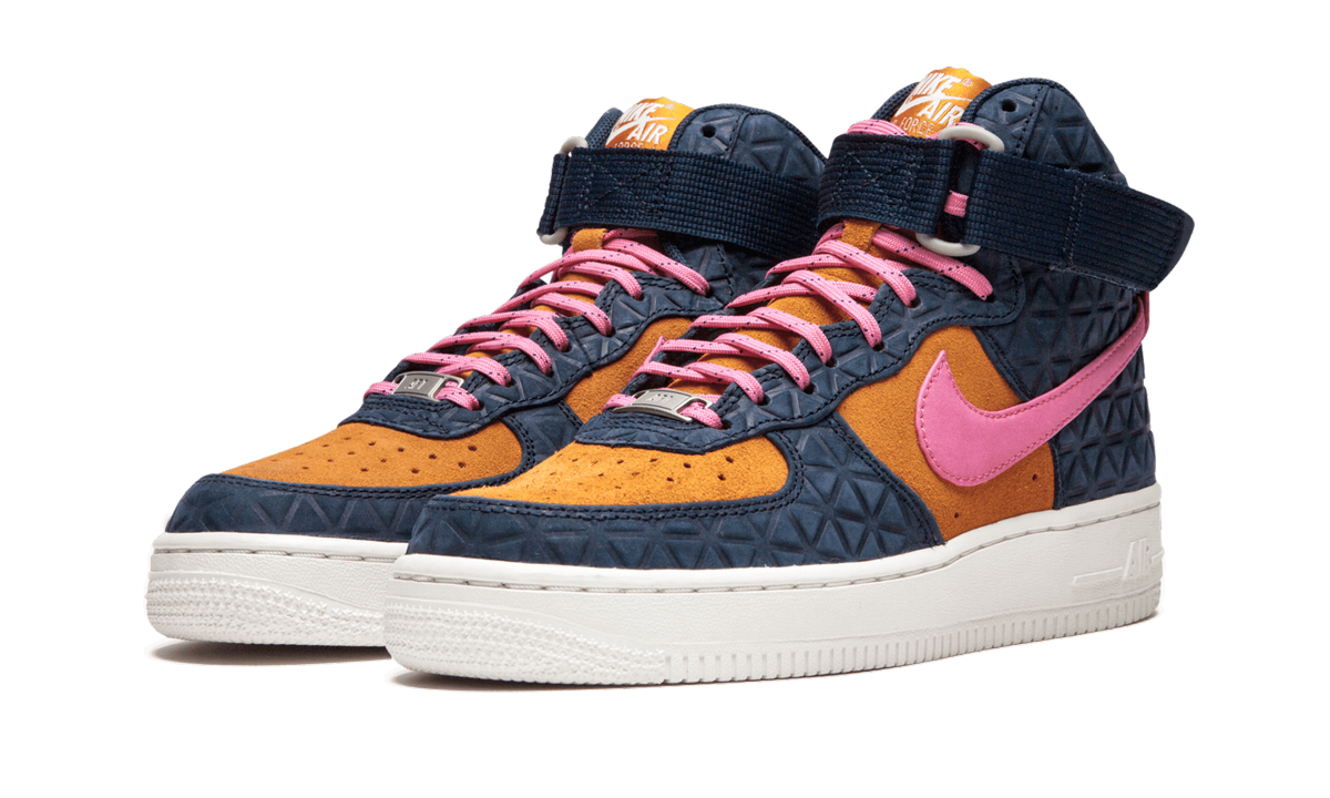 AIR FORCE 1 HI PRM SUEDE WMNS Dynamic Pink