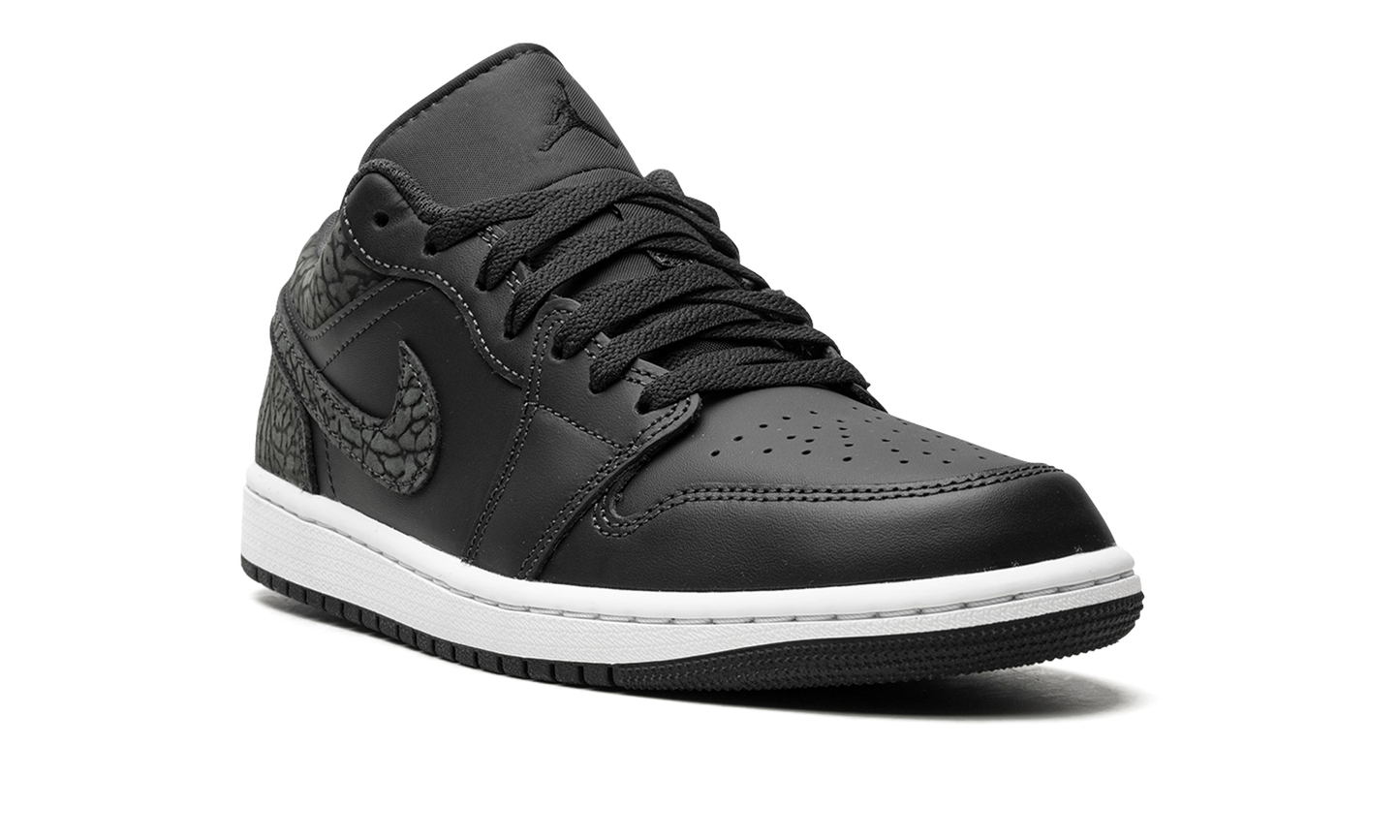 Air Jordan 1 Low Black Elephant