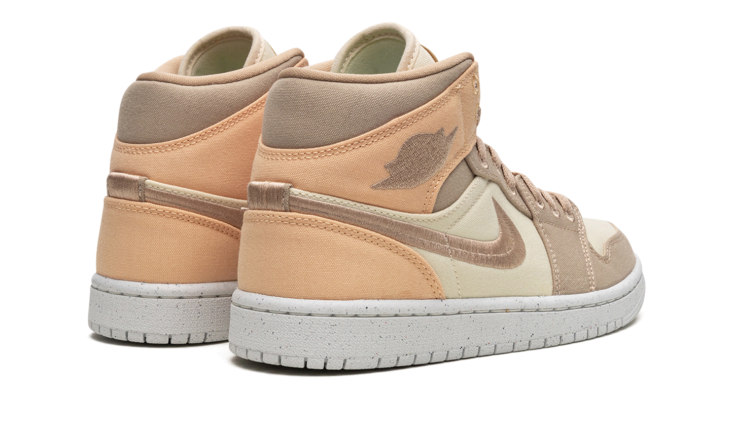 AIR JORDAN 1 MID SE WMNS Canvas Khaki