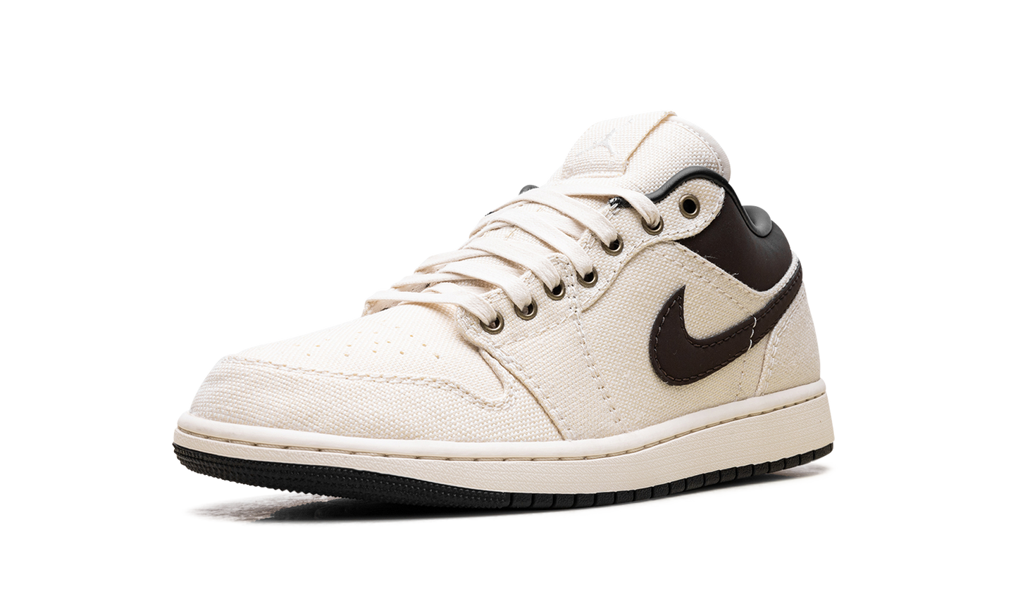 Air Jordan 1 Low Premium Pale Ivory Baroque Brown