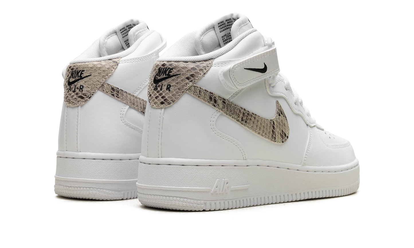 AIR FORCE 1 '07 MID WMNS White Snake Swoosh