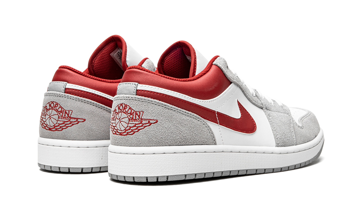 Air Jordan 1 Low SE White / Grey / Red