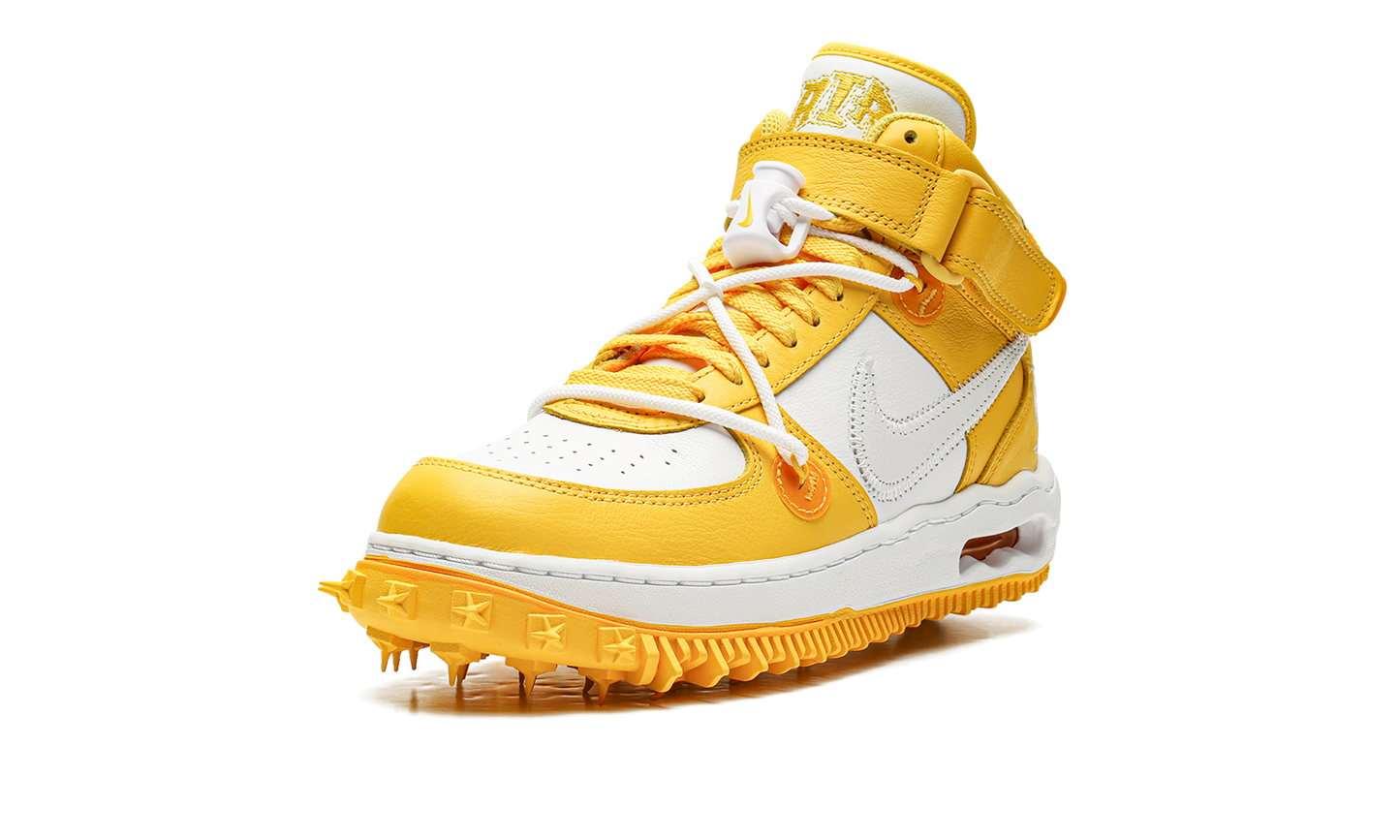 Air Force 1 Mid Off-White - Varsity Maize