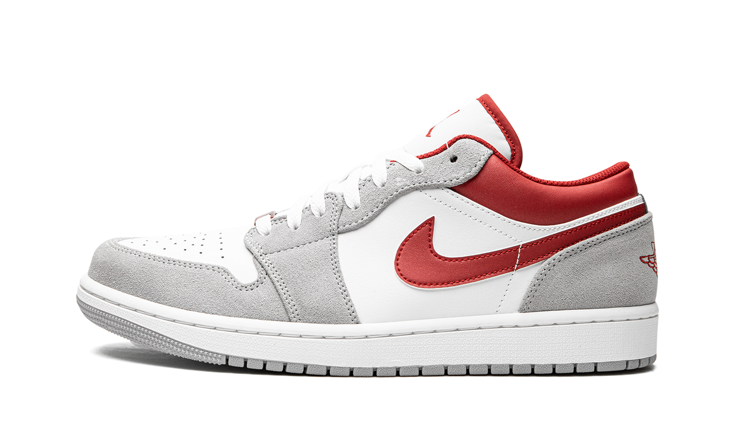 Air Jordan 1 Low SE White / Grey / Red
