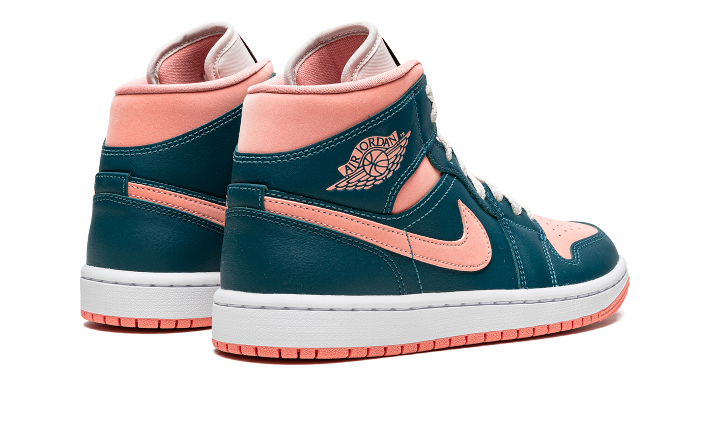AIR JORDAN 1 MID WMNS Dark Teal Green
