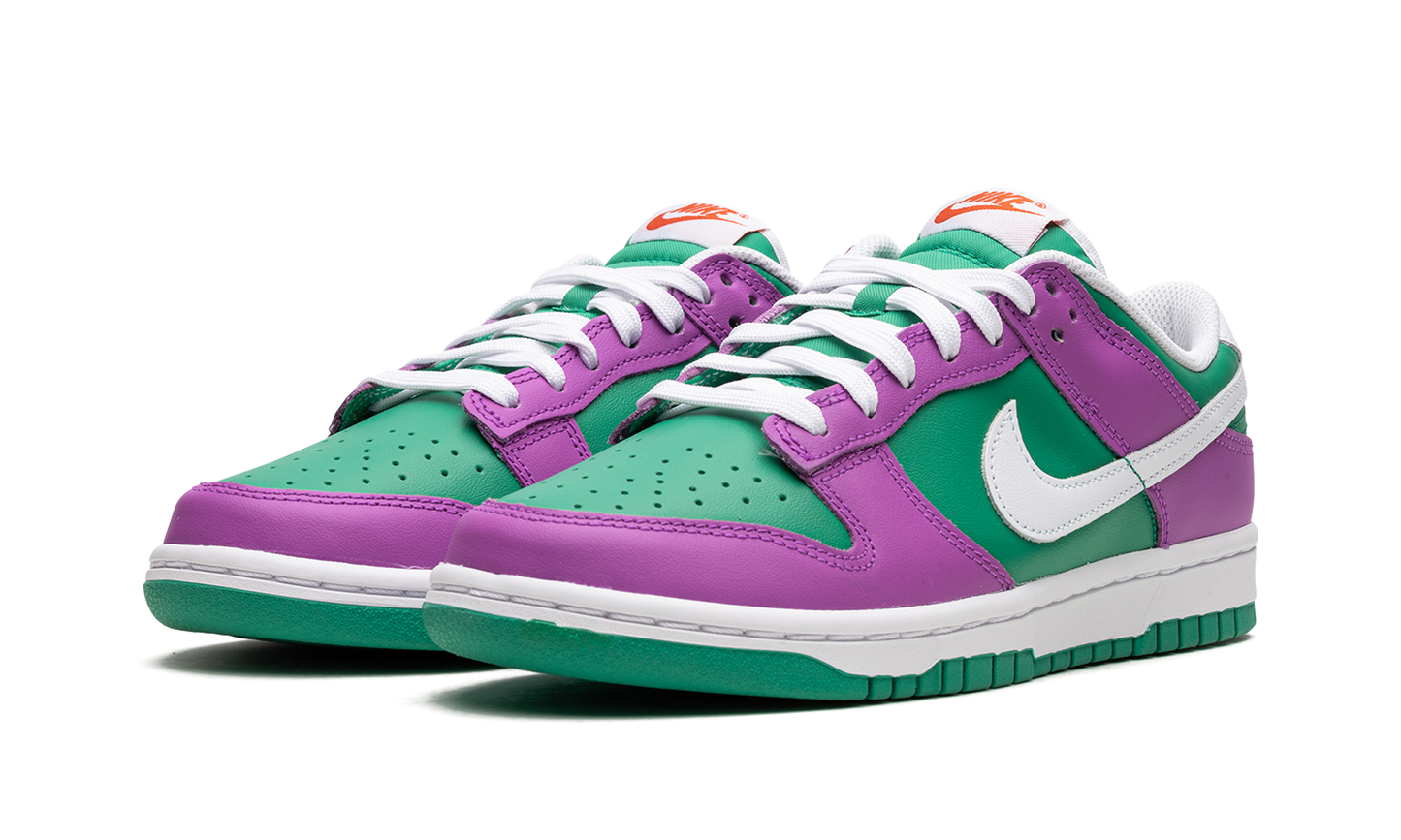 DUNK LOW WMNS Green Fuchsia