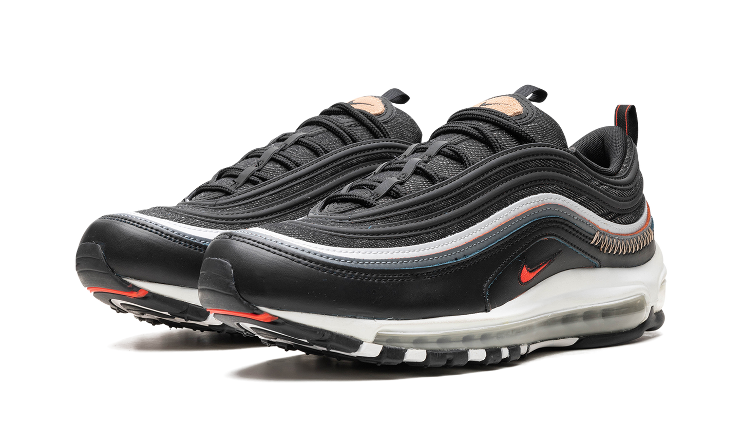 Air Max 97 SE Black / Bright Crimson