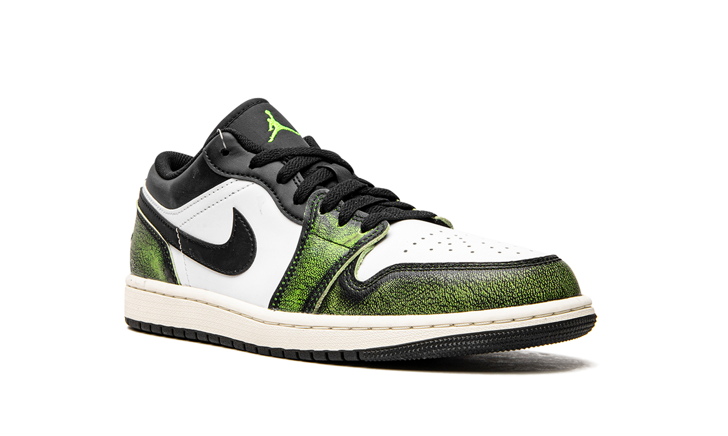 Air Jordan 1 Low SE Wear Away - Electric Green