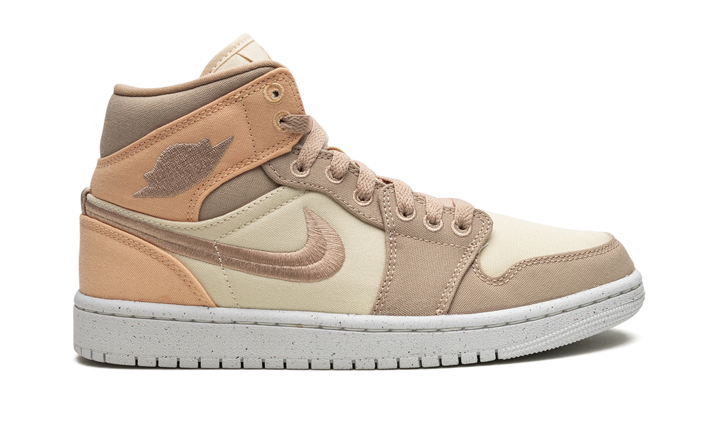 AIR JORDAN 1 MID SE WMNS Canvas Khaki