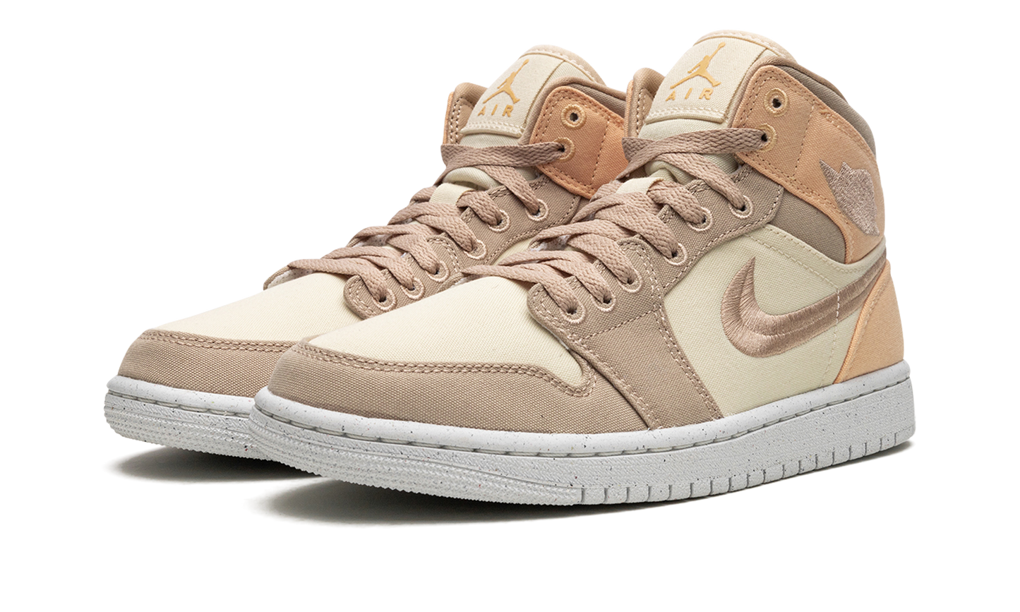 AIR JORDAN 1 MID SE WMNS Canvas Khaki