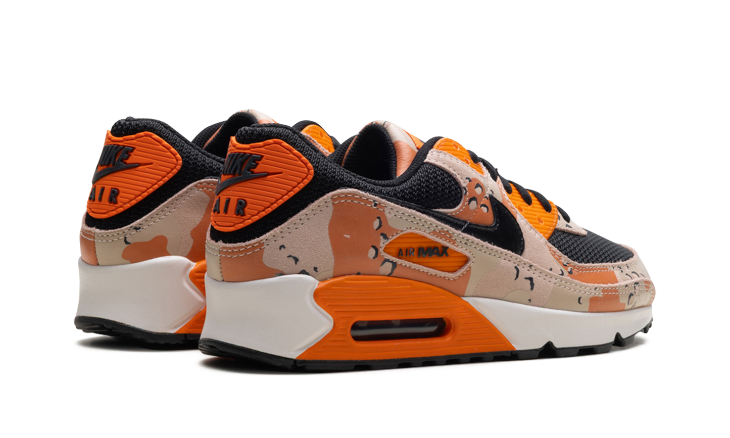 Air Max 90 Premium Bio Beige / Safety Orange / Phantom / Black